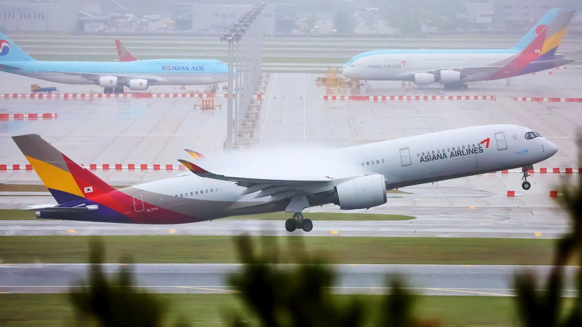 Asiana deja de vender asientos de emergencia para el A321-200 después de que una persona abriera la puerta durante un vuelo