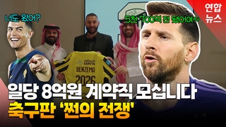  축구판 '쩐의 전쟁'…일당 8억원이 아깝지 않은 이유