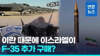 [영상] '이란 막겠다' 이스라엘, 스텔스 전투기 F-35 추가 구매 승인