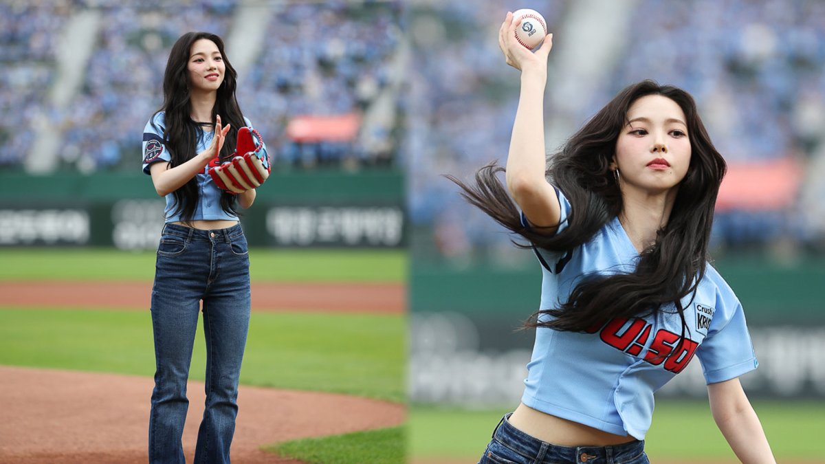 カリナ aespa 野球 ユニフォーム カリナ aespa 野球 ユニフォーム aespa Karina BASEBALL UNIFORM