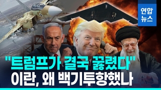 [영상] 핵심장부 파괴·대리세력들 '나몰라라'…"결국 트럼프가 꿇렸다"
