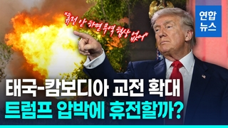 [영상] 33명 사망·17만명 피란…태국-캄보디아 트럼프 압박에 휴전?