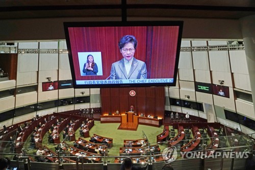 '민주 후보 전멸' 홍콩 선거제 개편 후 첫 의회 선거 시작