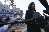 해리스 美부통령 "미군, 대만해협서 흔들림 없이 작전 수행"