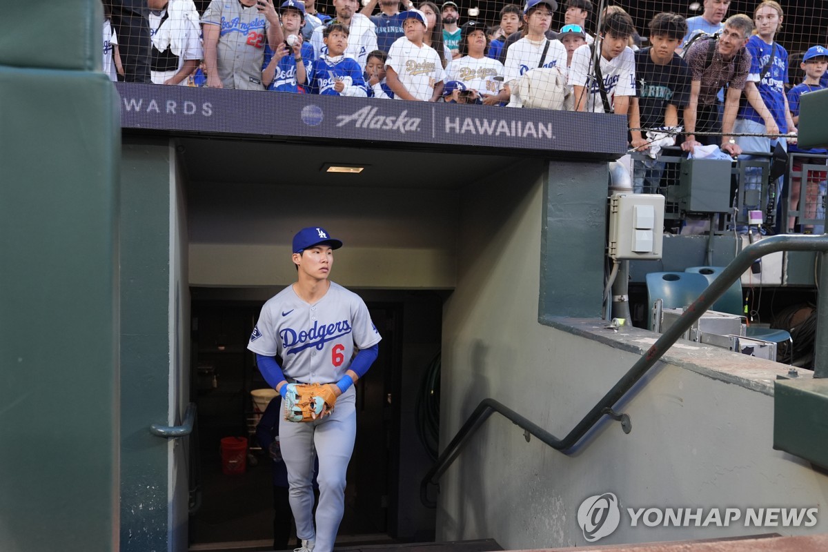 18일 만에 선발 출전한 다저스 김혜성, 19일 만에 안타