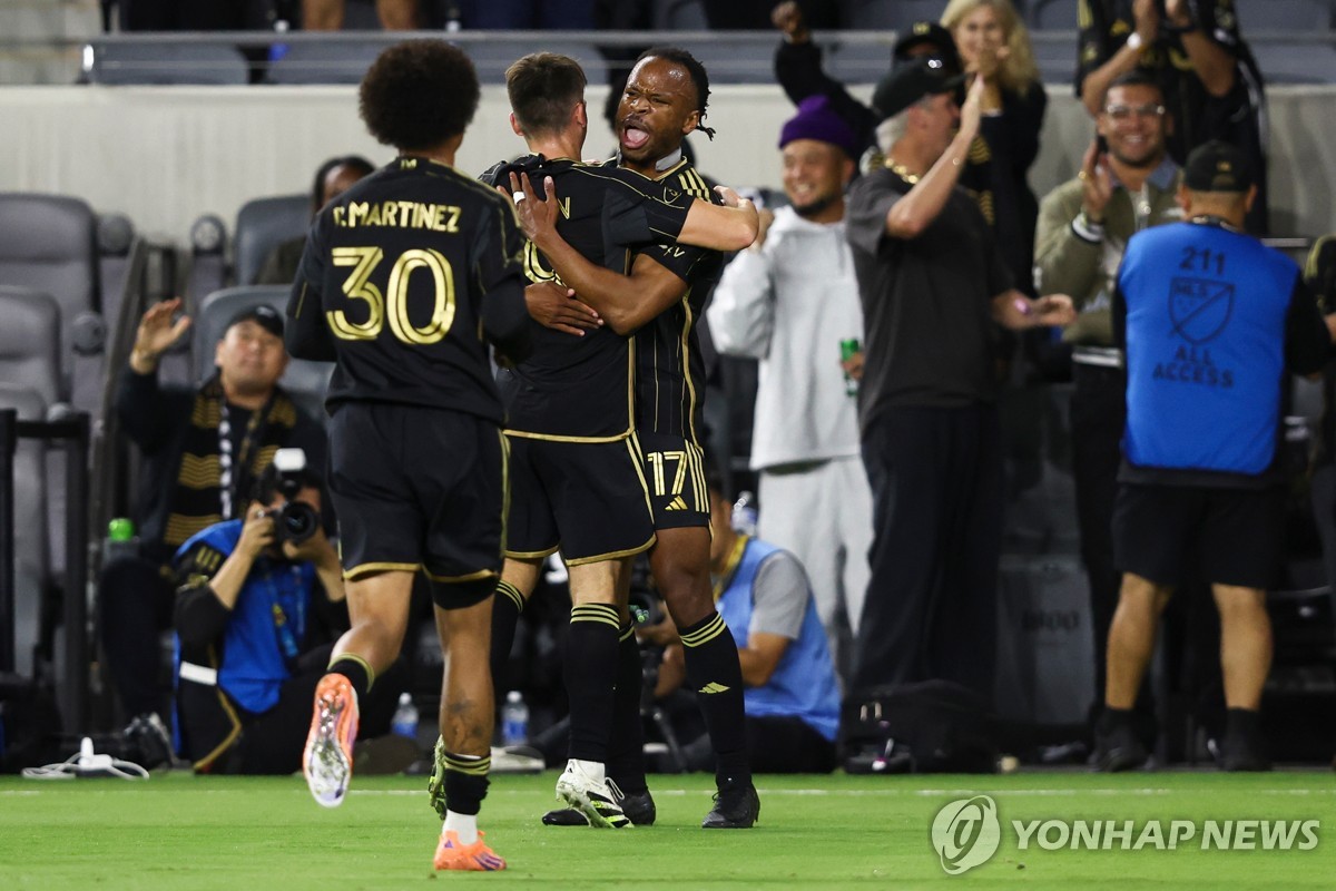 손흥민 빠진 LAFC, 토론토 2-0으로 완파…MLS 6연승 행진