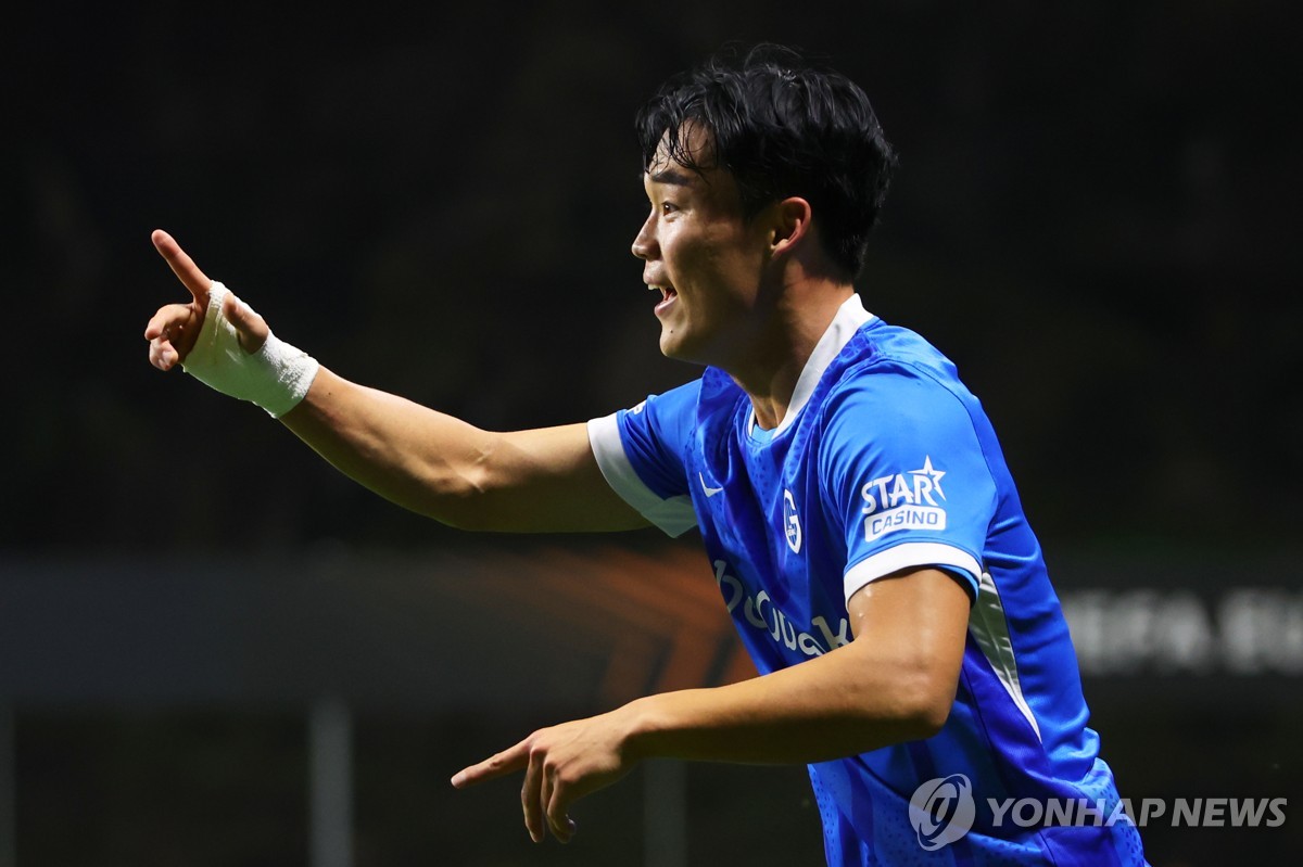 오현규·이재성에 엄지성까지…태극전사 골 소식 홍명보 '방긋'