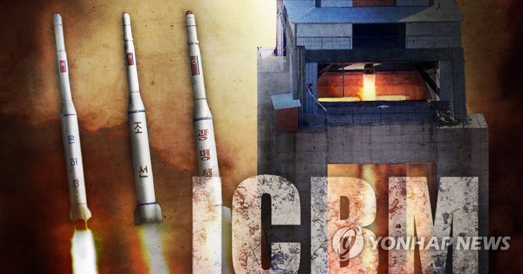 북한 고출력 로켓엔진 시험과 로켓 (PG)