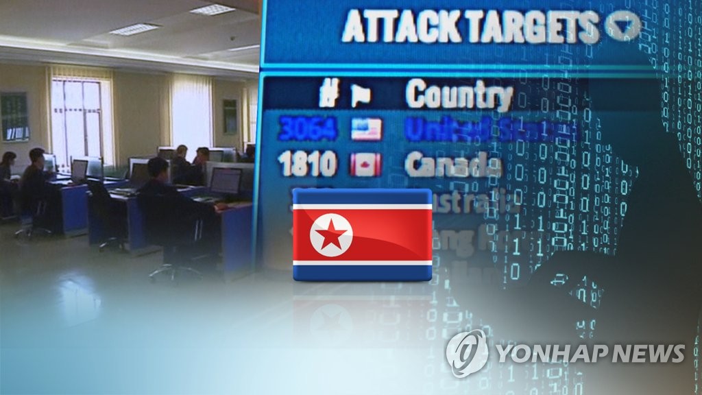 북한 해킹(CG)