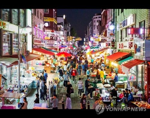 안산시 원곡동 다문화특구 상가