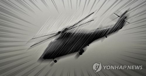 [1보] 양양 현북면 명주사 인근서 헬기 추락