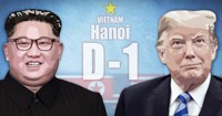 Kim Jong-un et Donald Trump sur le point d'arriver à Hanoï