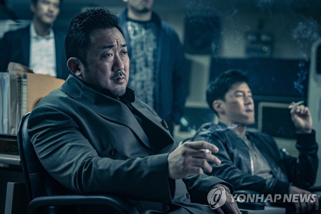 This image, provided by Kiwi Media Group shows a scene of "The Gangster, the Cop, the Devil." (Yonhap)