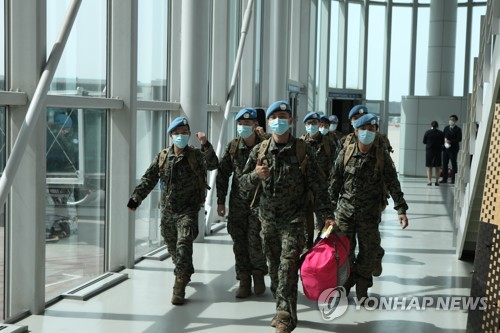 한빛부대 11진 인천공항 도착