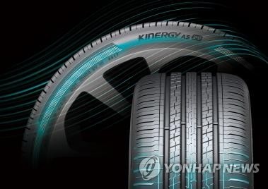 한국타이어 전기차 전용 타이어 '키너지 AS ev'
