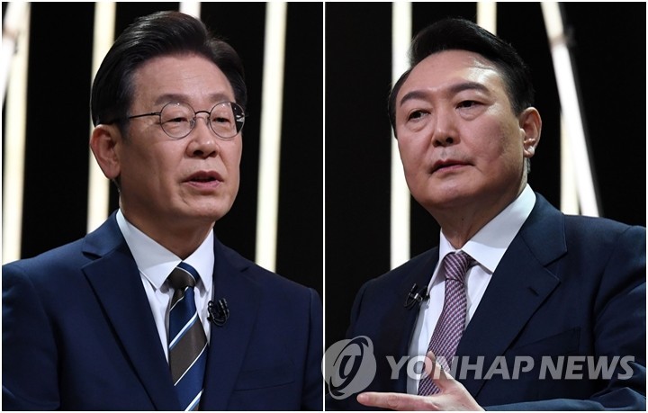 Présidentielle 2022 : Lee et Yoon au coude-à-coude dans un sondage