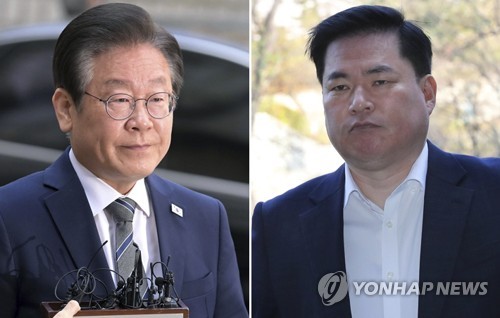 '변심' 유동규 "이재명씨"…대장동 사건 뒤 법정서 첫 대면(종합)