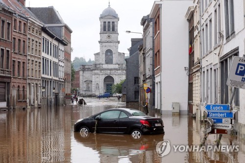 벨기에 폭우·홍수로 최소 6명 사망…일부 지역 주민 대피(종합)