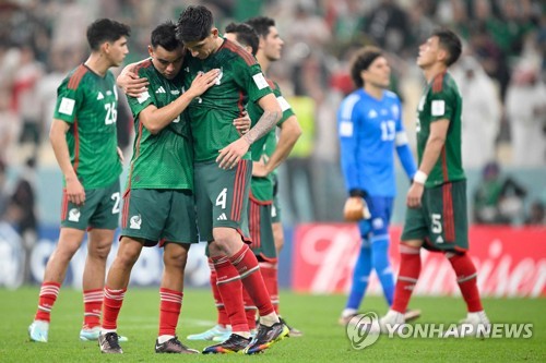 [월드컵] 카타르서 멈춰선 '16강 전문' 멕시코…'8연속 진출' 불발