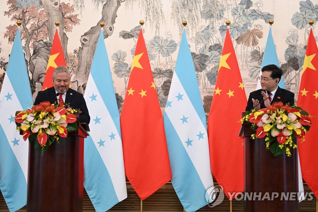 CHINA-HONDURAS-DIPLOMACY