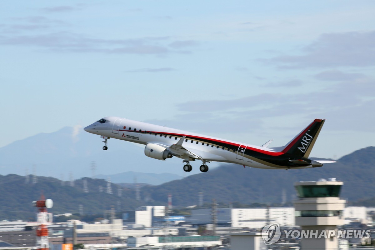 미쓰비시중공업이 개발했던 여객기 MRJ