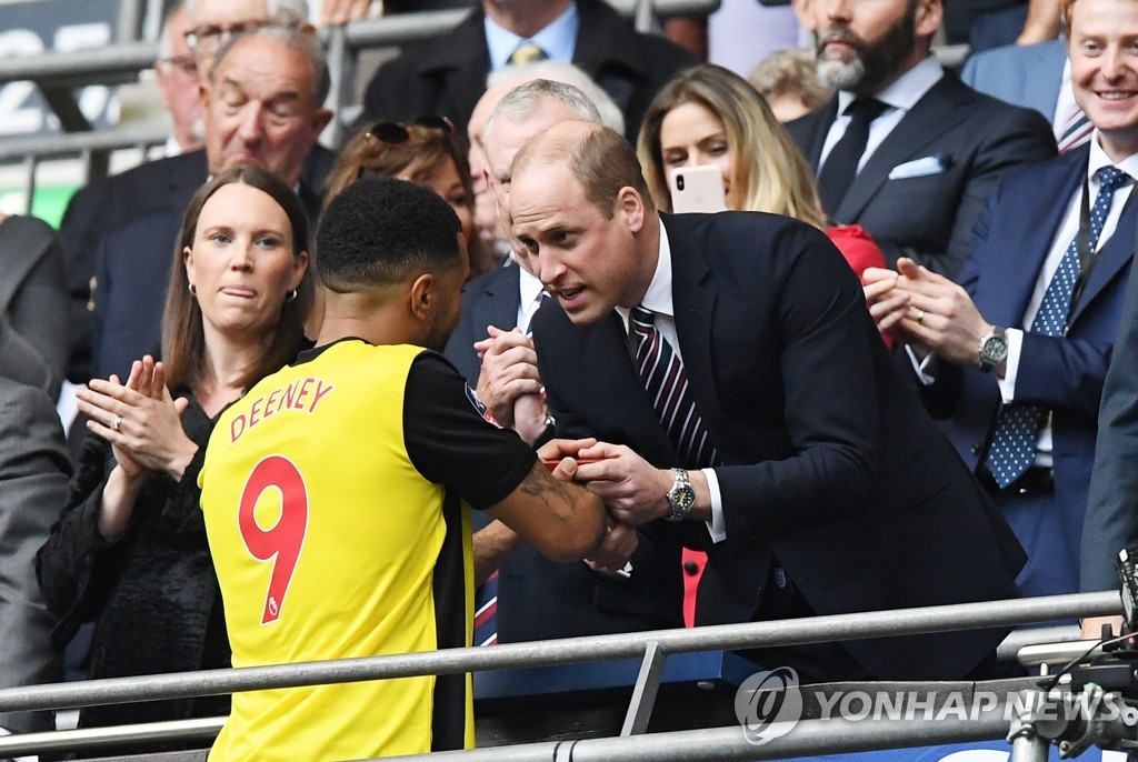 잉글랜드축구협회 회장 윌리엄 왕세손