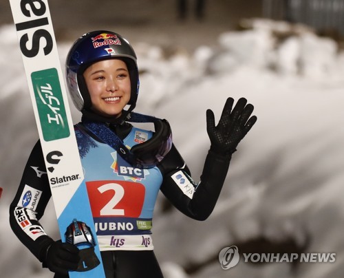 일본, 스키점프 월드컵 남녀부 석권…다카나시는 61승 달성