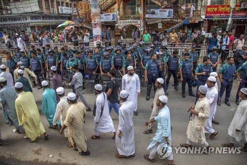방글라데시 야당 시위