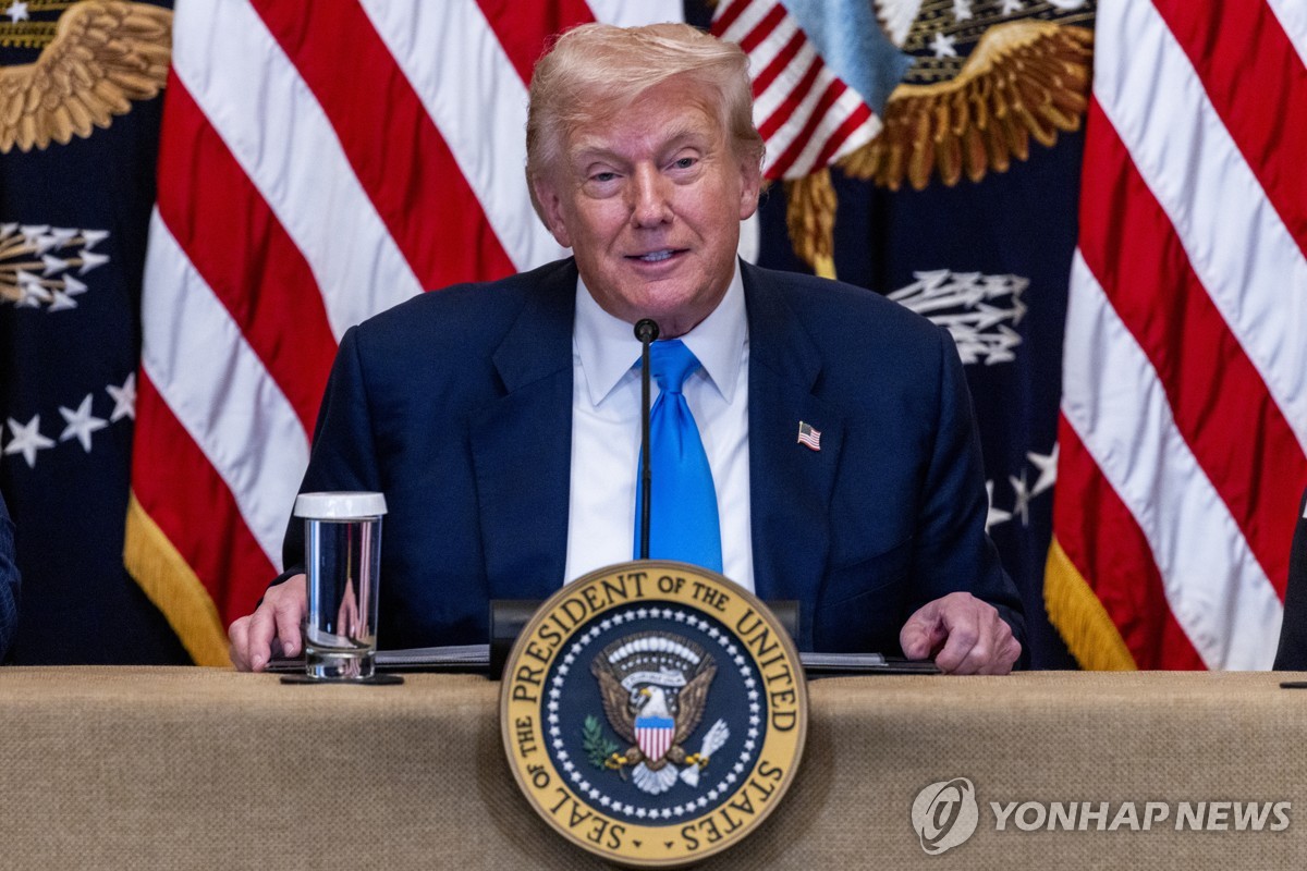[3보] 트럼프 "한국 상호관세 25%→15%…2주내 …