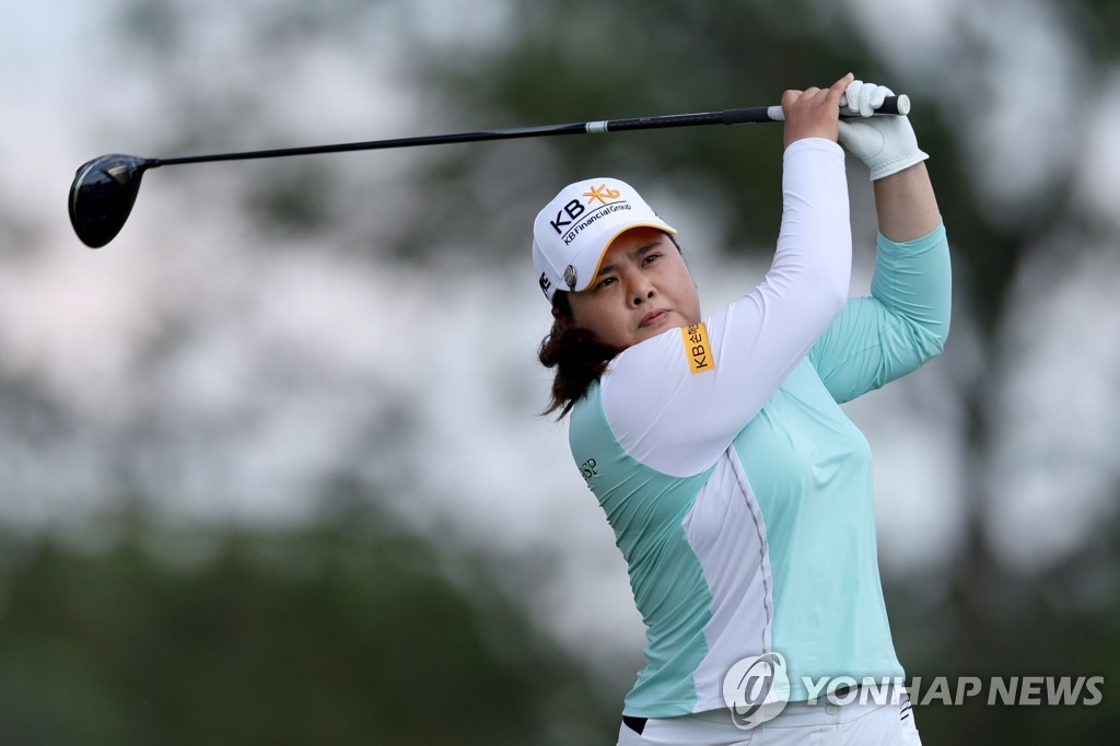 지난해 6월 KPMG 여자 PGA 챔피언십 때 박인비의 경기 모습