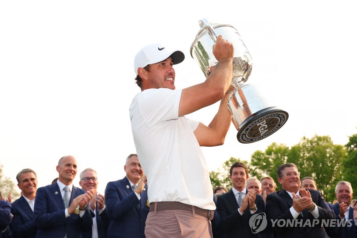 2023년 PGA 챔피언십 우승 당시 브룩스 켑카