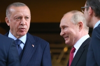 에르도안, 나토에 또 어깃장…푸틴과 '시리아 내 군사작전' 협의
