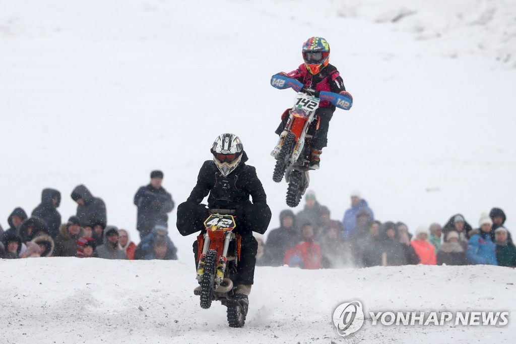 2022 Russian Snowcross and Snow Bike Cross Championships in Kemerovo