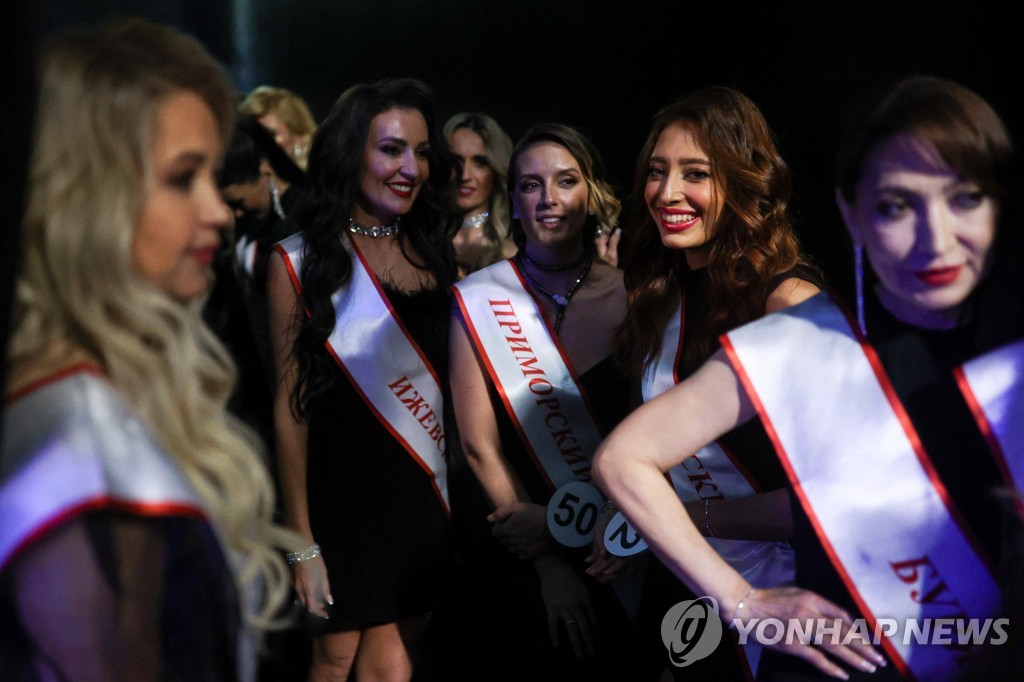 Mrs World Russia beauty pageant in Moscow