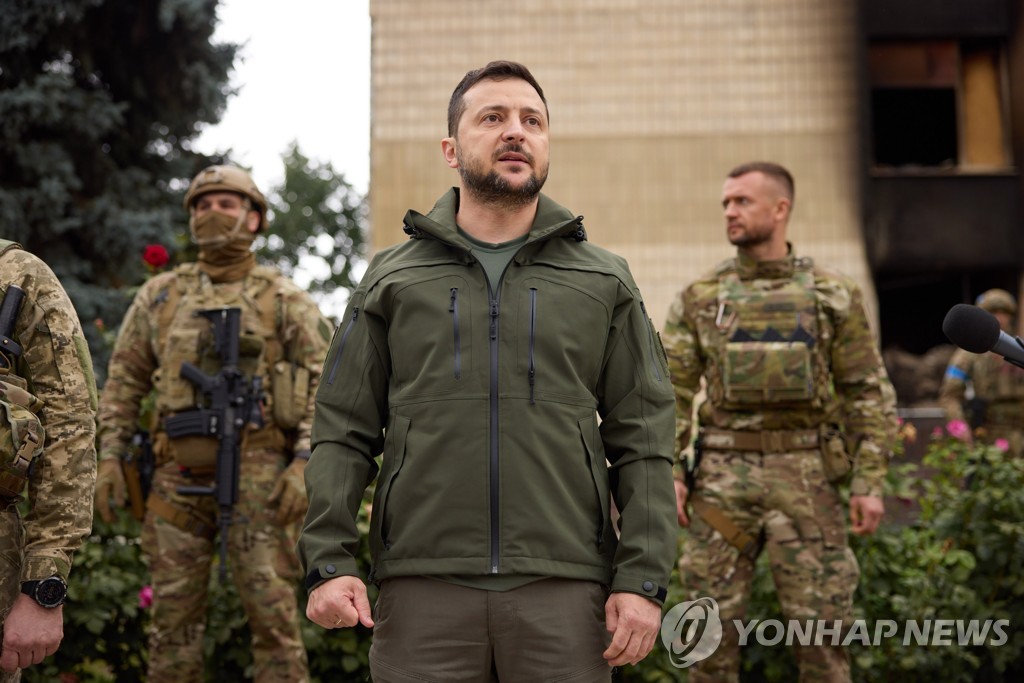 볼로디미르 젤렌스키 우크라이나 대통령