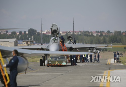 중국의 J-16 전투기