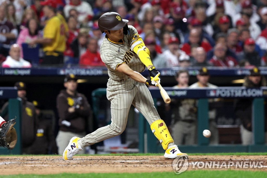 Padres Kim Ha Seong Picks Up Rbi In Nlcs Loss Yonhap News Agency