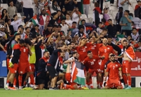 '전란의 슬픔' 팔레스타인의 기적…월드컵 3차 예선 '첫 진출'