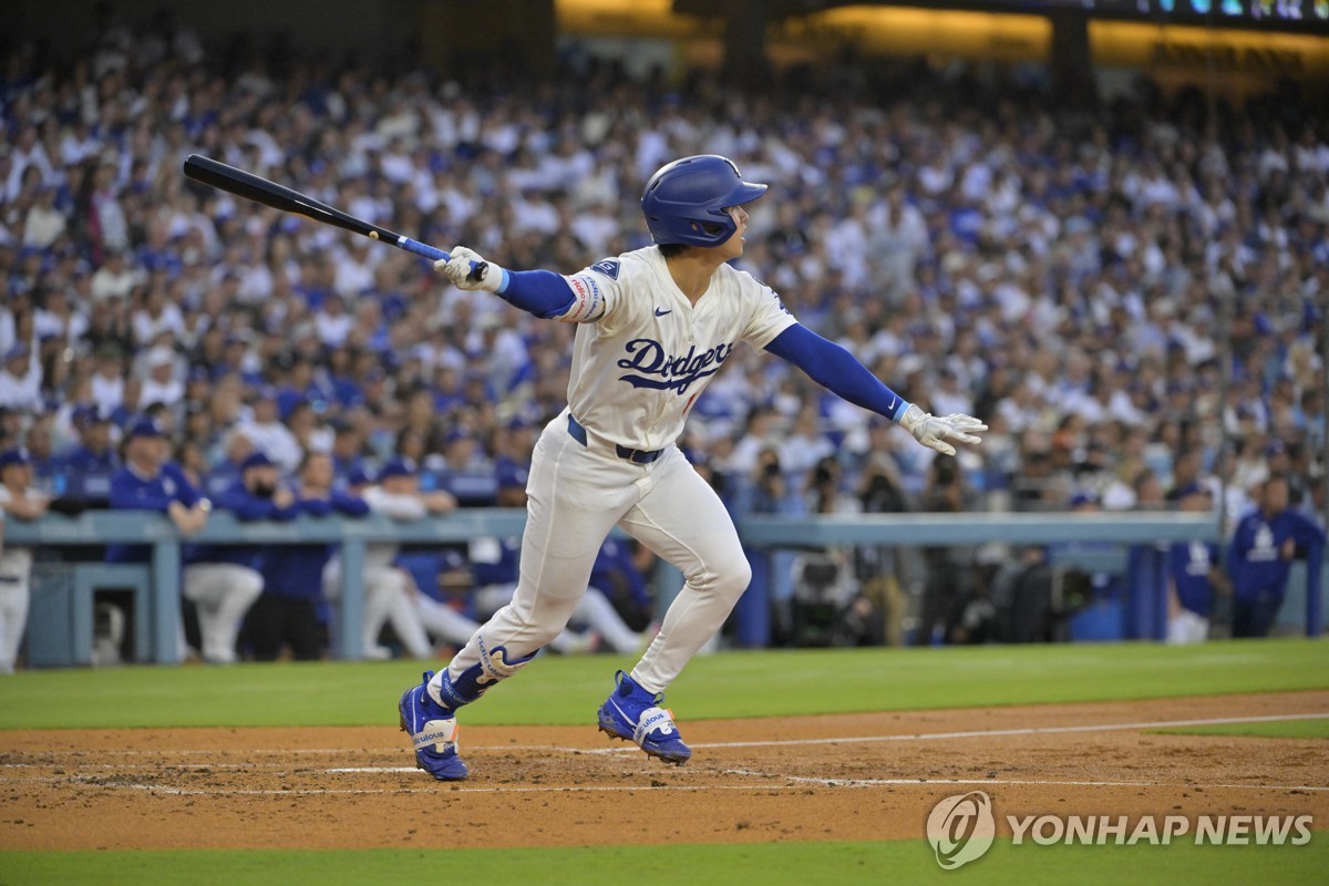 김혜성의 경기 모습.