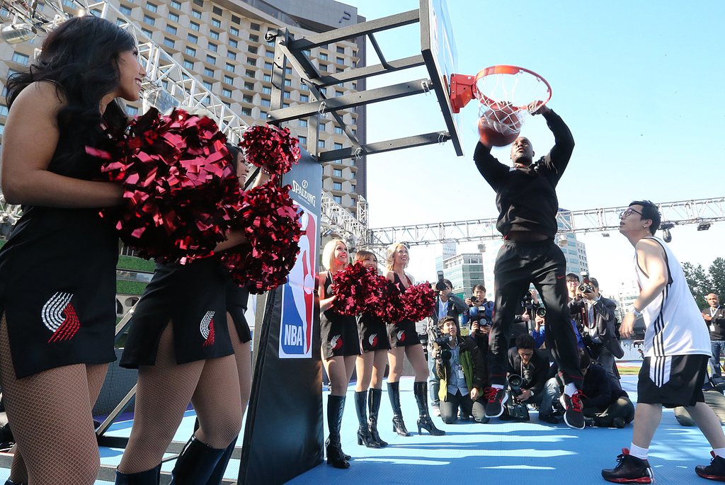 NBA 게리 페이튼의 길거리 농구 클리닉 | 연합뉴스 Nba 게리 페이튼의 길거리 농구 클리닉 | 연합뉴스
