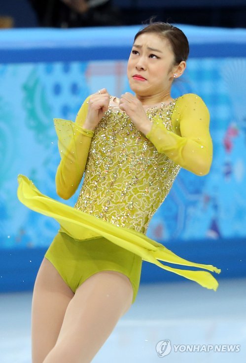 キム・ヨナ ソチ冬季五輪公式サイトのトップページに | 聯合ニュース