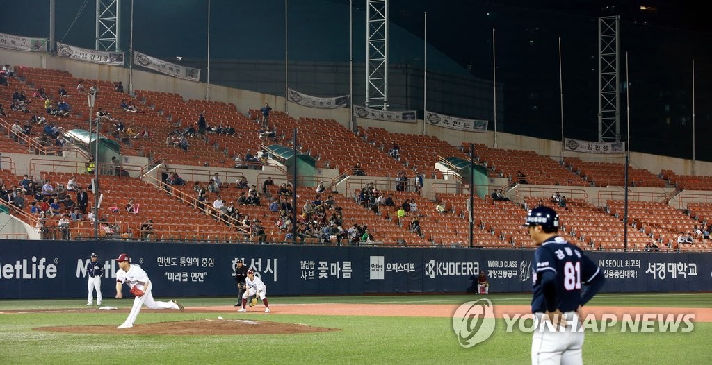 2015년 프로야구 경기가 열린 서울 목동구장