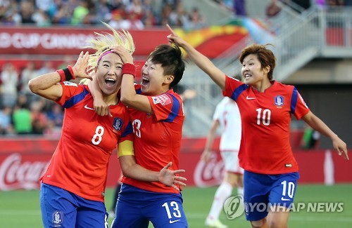 한국 여자축구 월드컵 16강 쾌거