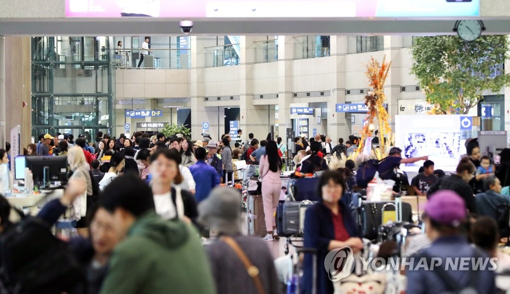 仁川国際空港の到着ロビーの様子（資料写真）＝（聯合ニュース）