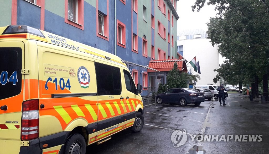 부다페스트 유람선 참사 생존자들 휴식 중인 호텔