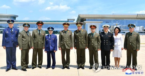 Russian military delegation visits N.K.