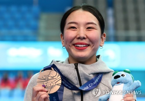 Mondiaux de natation : Kim Su-ji remporte un bronze historique en plongeon