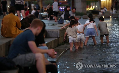 Record de température à Séoul pour un matin de juin