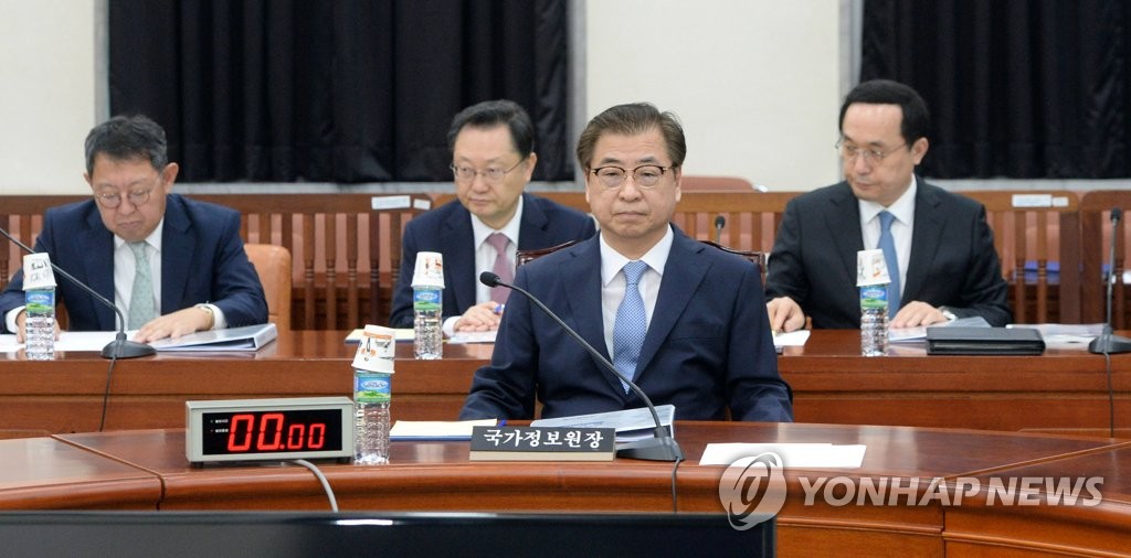 韓日軍事情報協定の破棄に否定的　韓国情報機関トップ