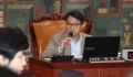 国会文化体育観光委員会の安敏錫委員長＝（聯合ニュース）